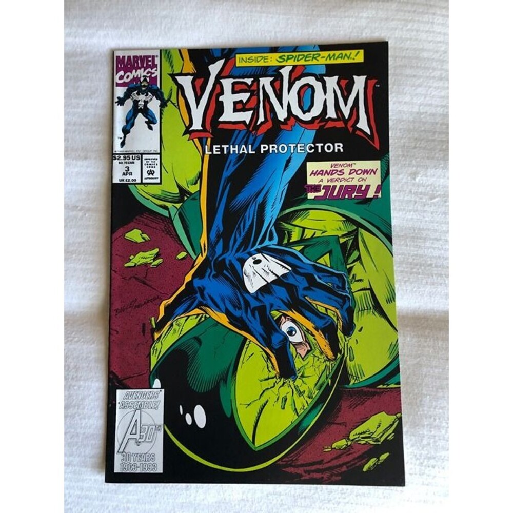 Venom: Lethal Protector #3 (Apr 1993, Marvel) VF